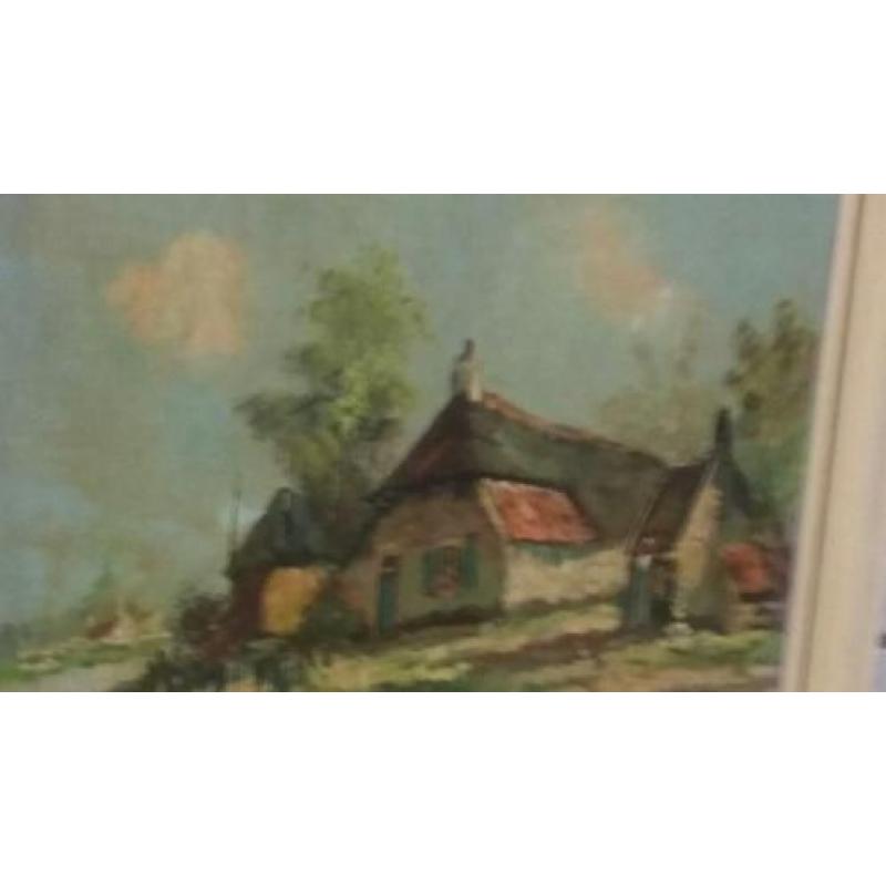 Olieverfwerk van jannus de vries
