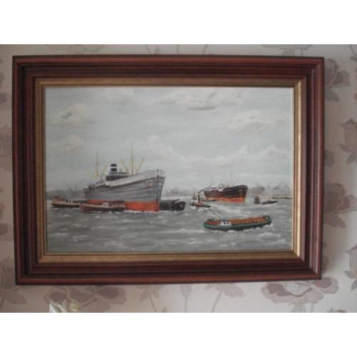 Mooi klassiek schilderij kompleet