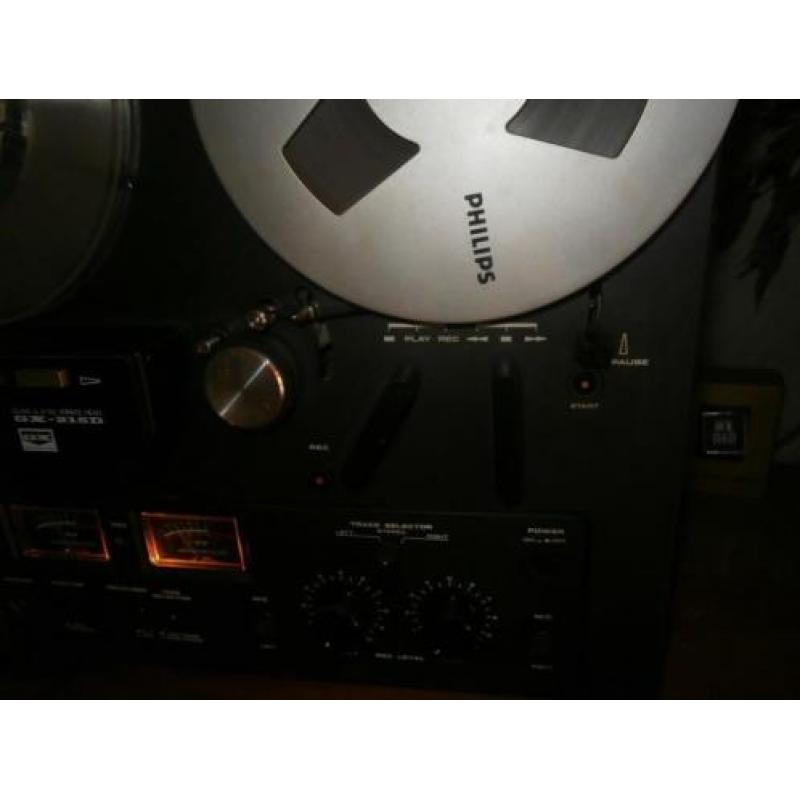 Akai GX 215 d met 3 koppen, 3 motoren en banden