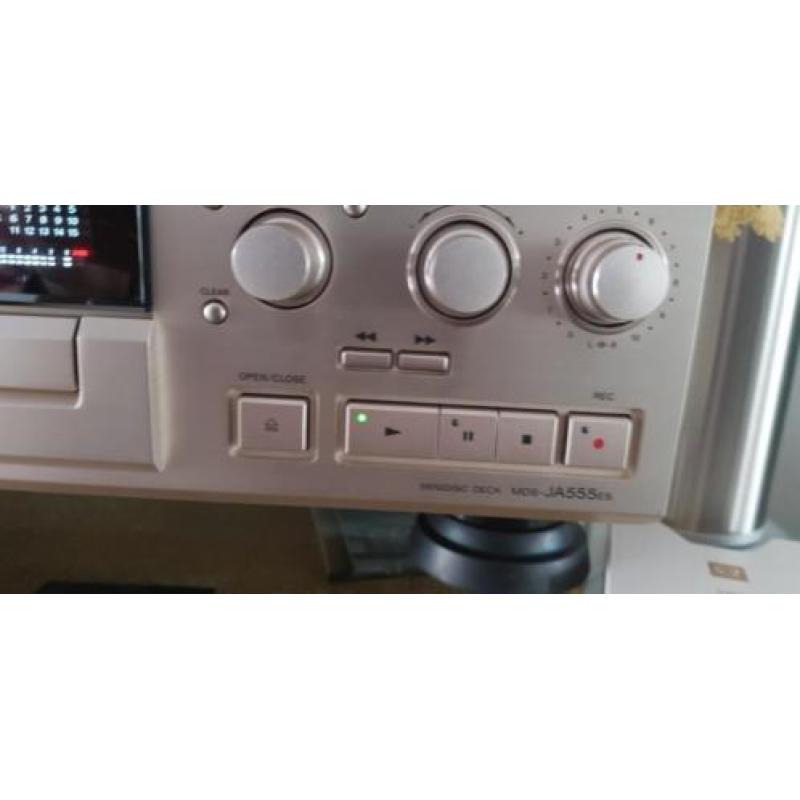 High-END SONY MDS JA 555 ES CAMPANGE Gold