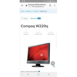 Monitor compaq w220q