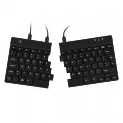 R-go split ergonomisch toetsenbord, qwerty (us), zwart, b...