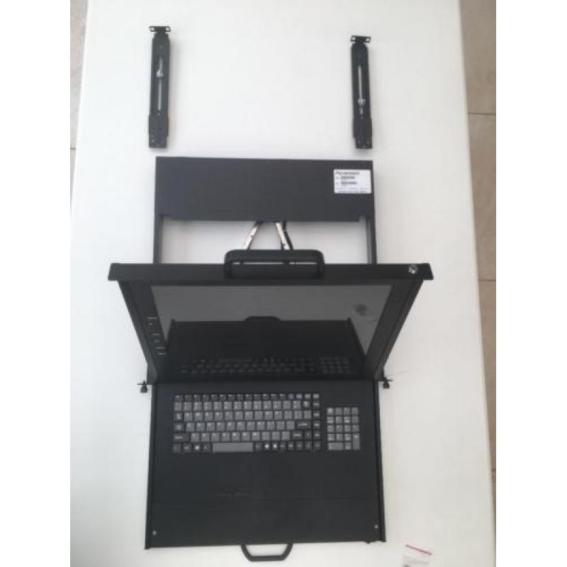 Acnodes KDM7170 rack console short depth 1U dual slide rail