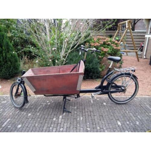Bakfiets met hoes