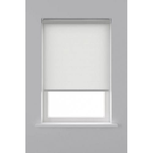 Decosol Rolgordijn lichtdoorlatend ribbel wit