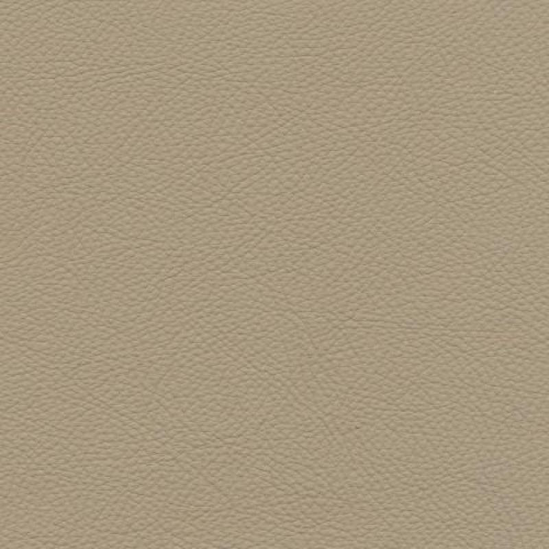 Leren fauteuil Glamour zandkleurig leer, metalen frame, met