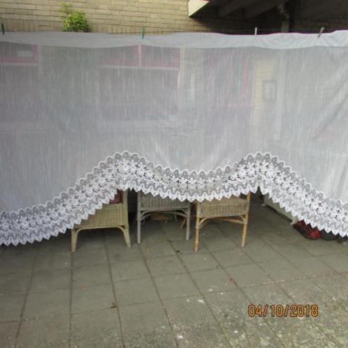 gordijn met patroon 3meter 70 breed