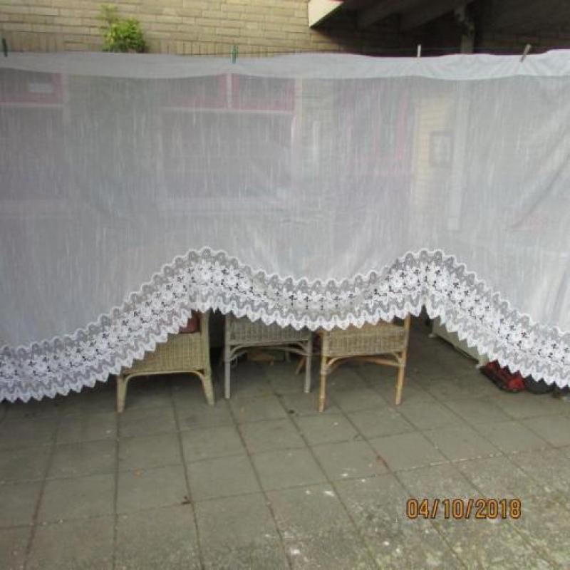 gordijn met patroon 3meter 70 breed