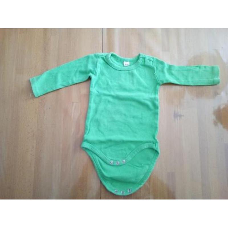 10 rompers lange mouw maat 50/56