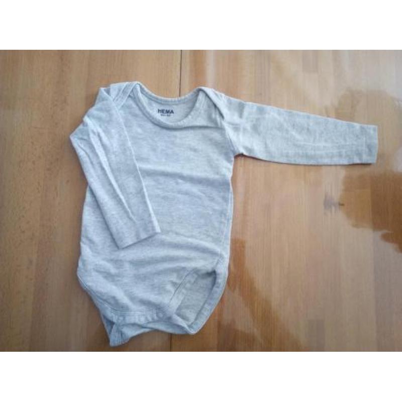 10 rompers lange mouw maat 50/56