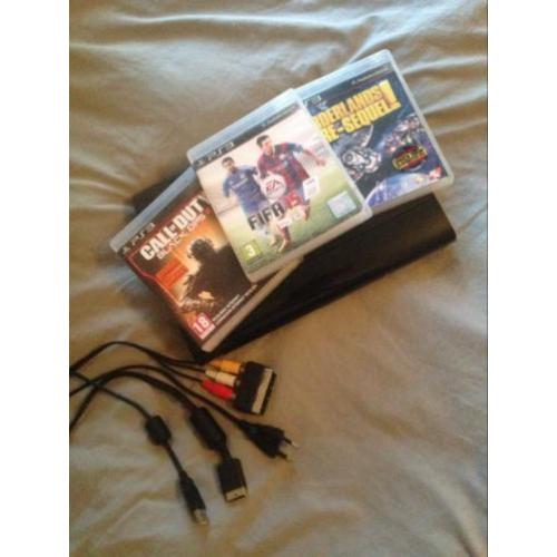PlayStation 3 Super Slim 500 GB met 3 spellen