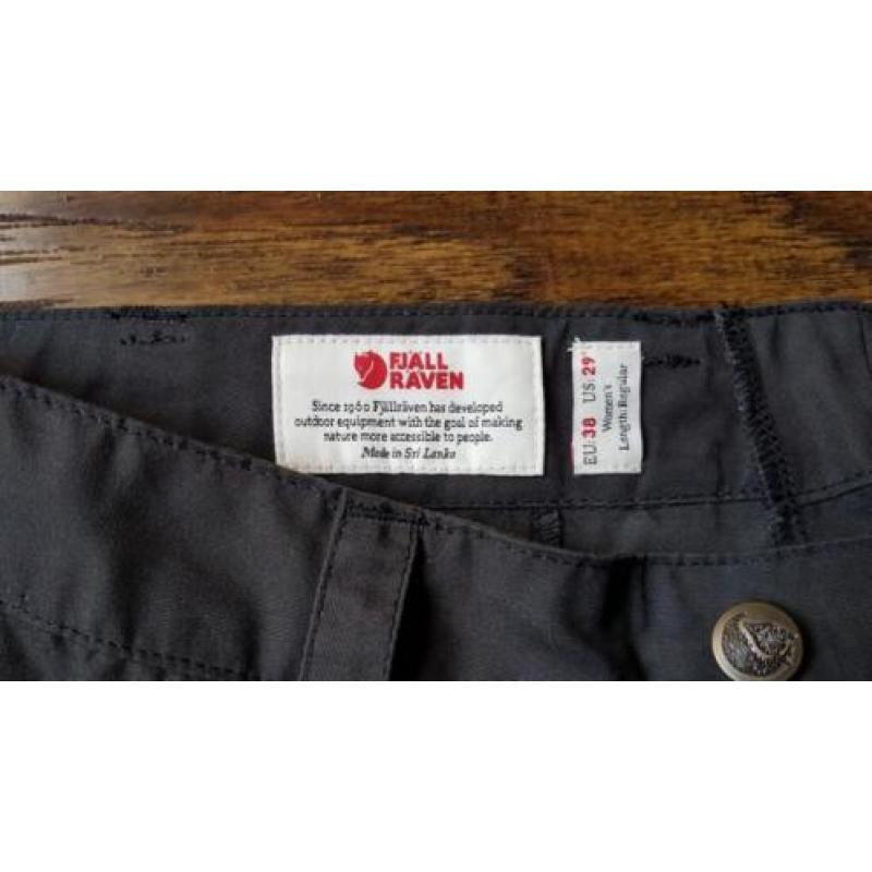 2x Fjallraven Karla trousers maat 38
