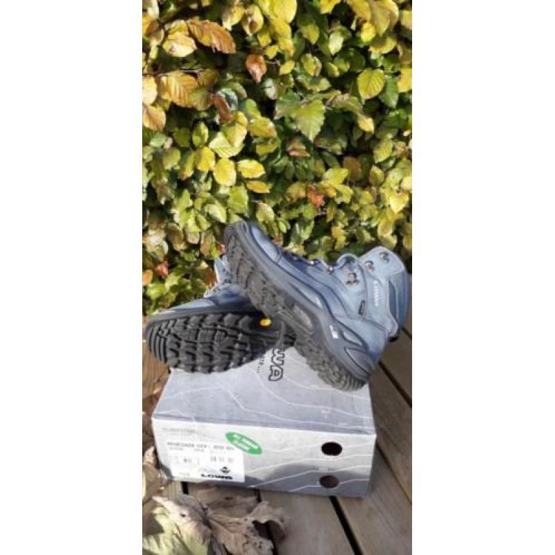 LOWA wandelschoen grijs blauw maat 42,5