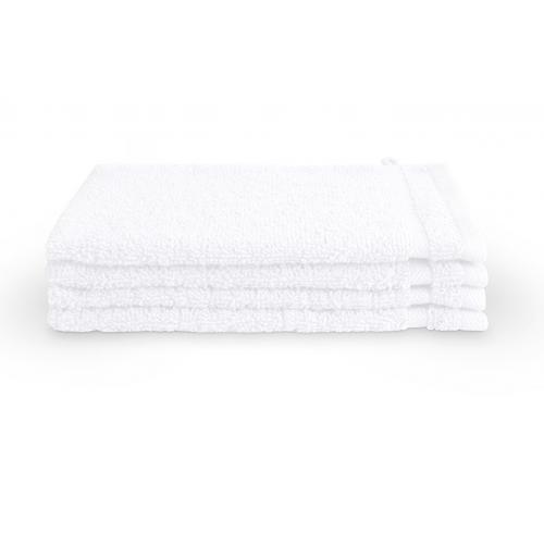 Byrklund Washand 16x21 cm 500gram Wit - 4 stuks