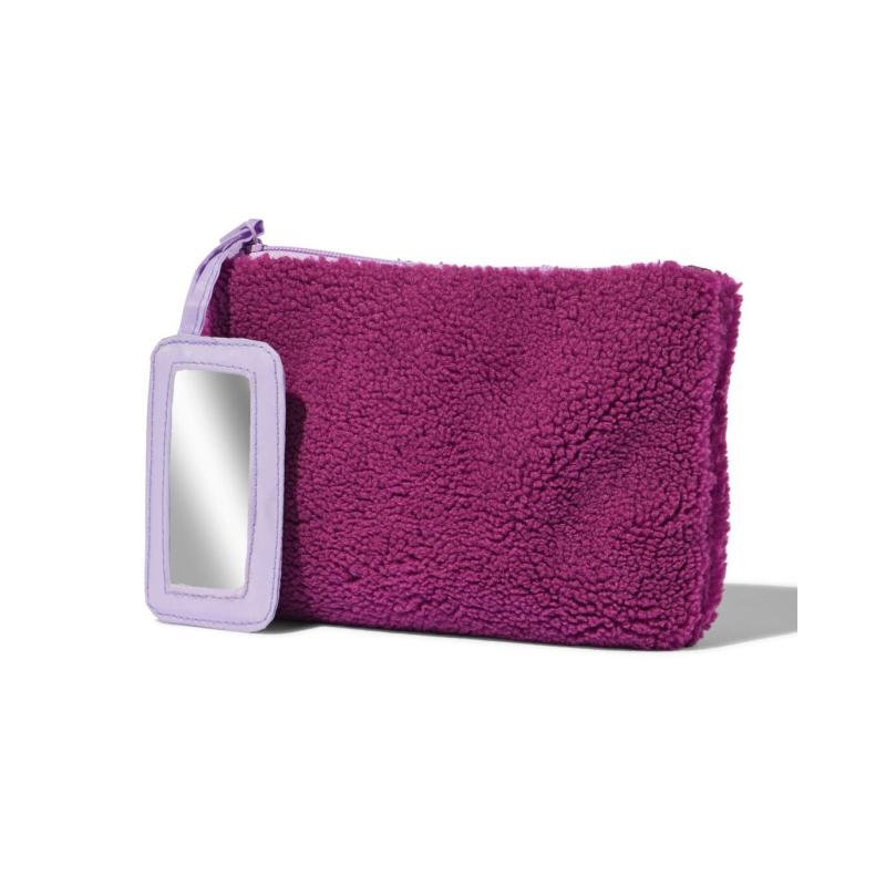 HEMA Make-up Tas Plat Met Spiegel Teddy